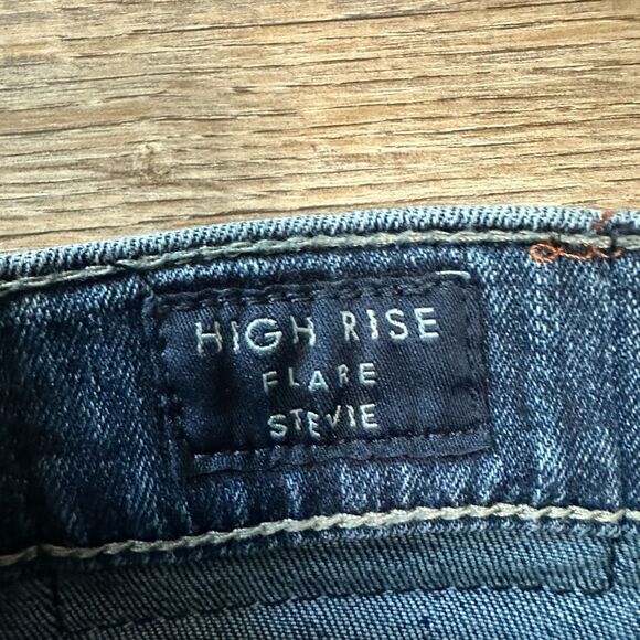 Lucky Womens Size 10 / 30 High-Rise Flare Stevie Jeans Bootcut Denim - Picture 3 of 7